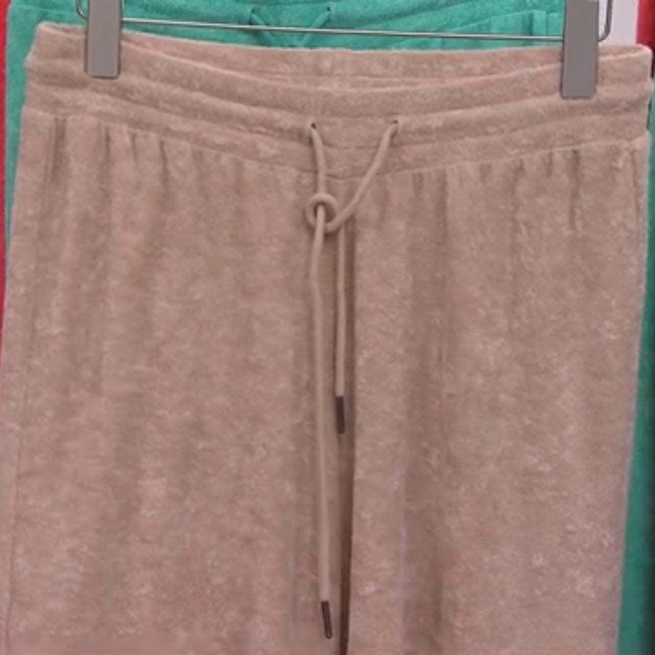 DG2 Downtown Wide Leg Terry Cloth Easy Women's Pant