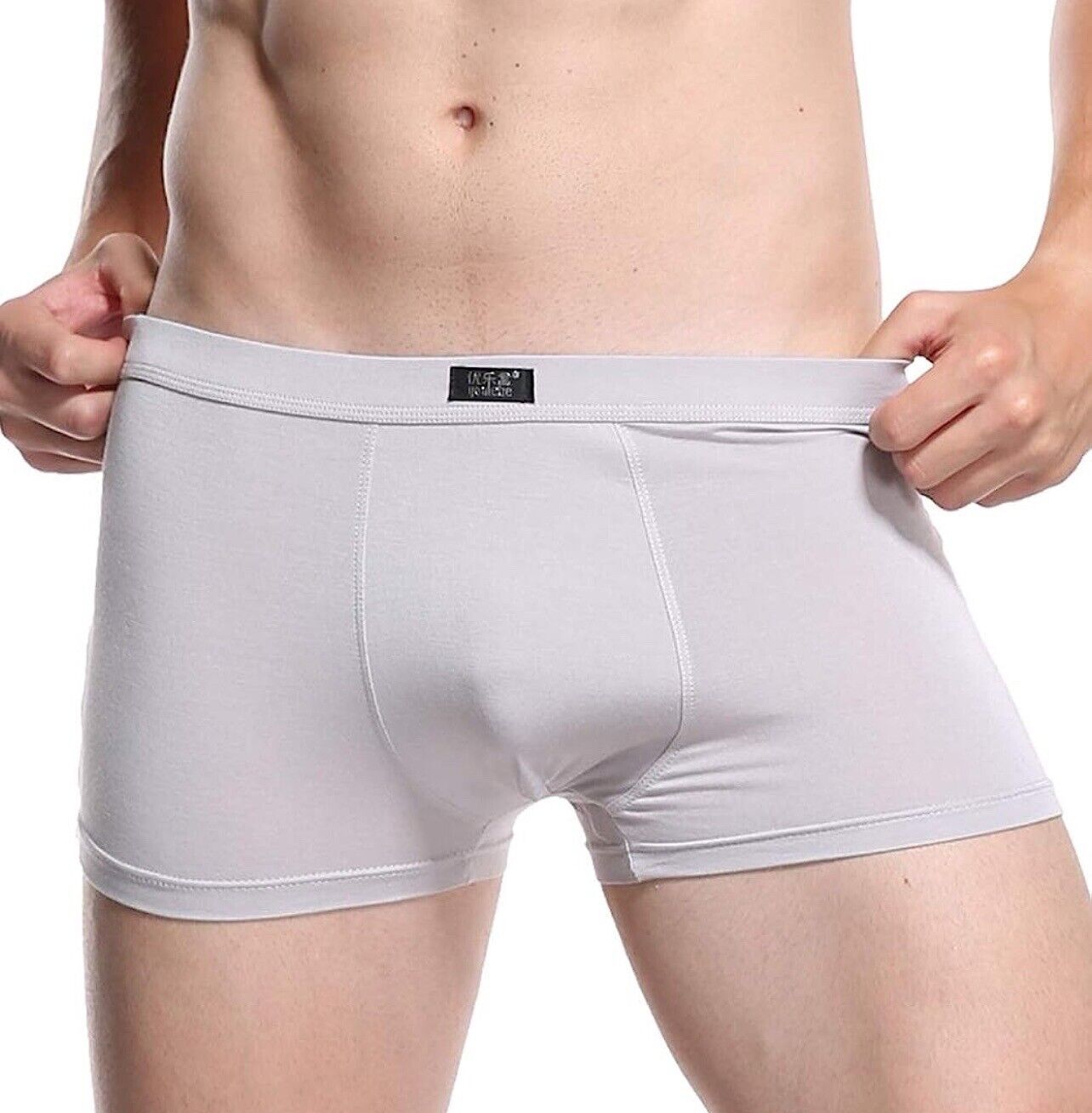 Youlehe Men's Underwear Soft Bamboo Boxer Briefs Stretch Trunks 8 Pack XL