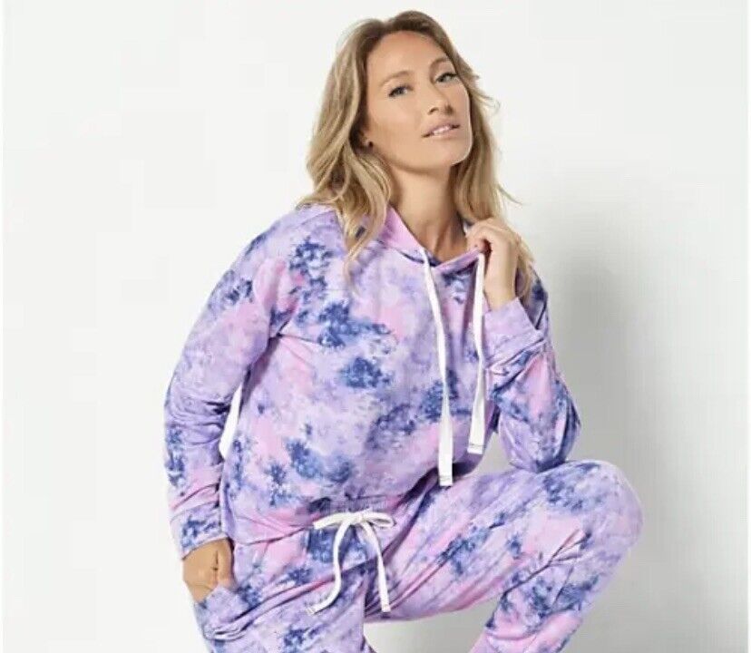 Candace Cameron Bure The Malibu Lounge Hoodie (Purple, XS) A396643