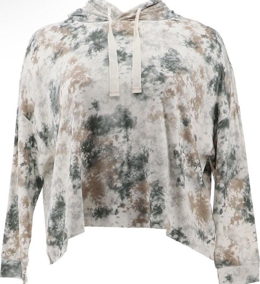 Candace Cameron Bure The Malibu Lounge Hoodie Lt Wisteria XS NEW A396643