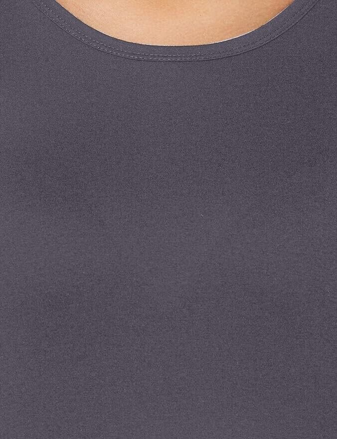 Sivvan Scrubs for Women - Long Sleeve Comfort Underscrub Tee S8500(Charcoal-S)