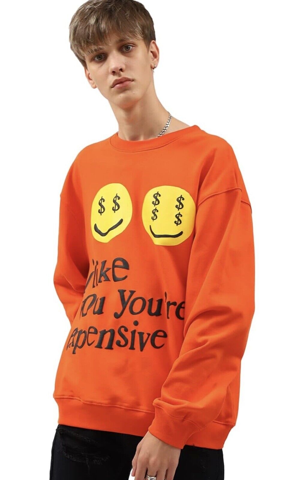 Cactus Pack I Like You You're Expensive Sweatshirt Men's Size Large Pullover