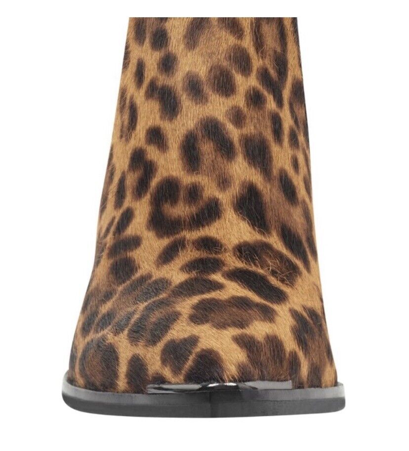 Marc Fisher Women's Animal Print Mlyalely Genuine Calf Hair Boot Sz 5M