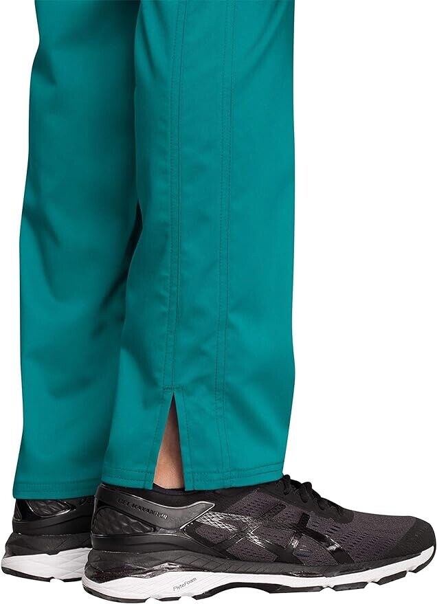 Scrubs for Women Workwear, Drawstring Cargo Pants Plus Size, 2XL Petite,TealBlue