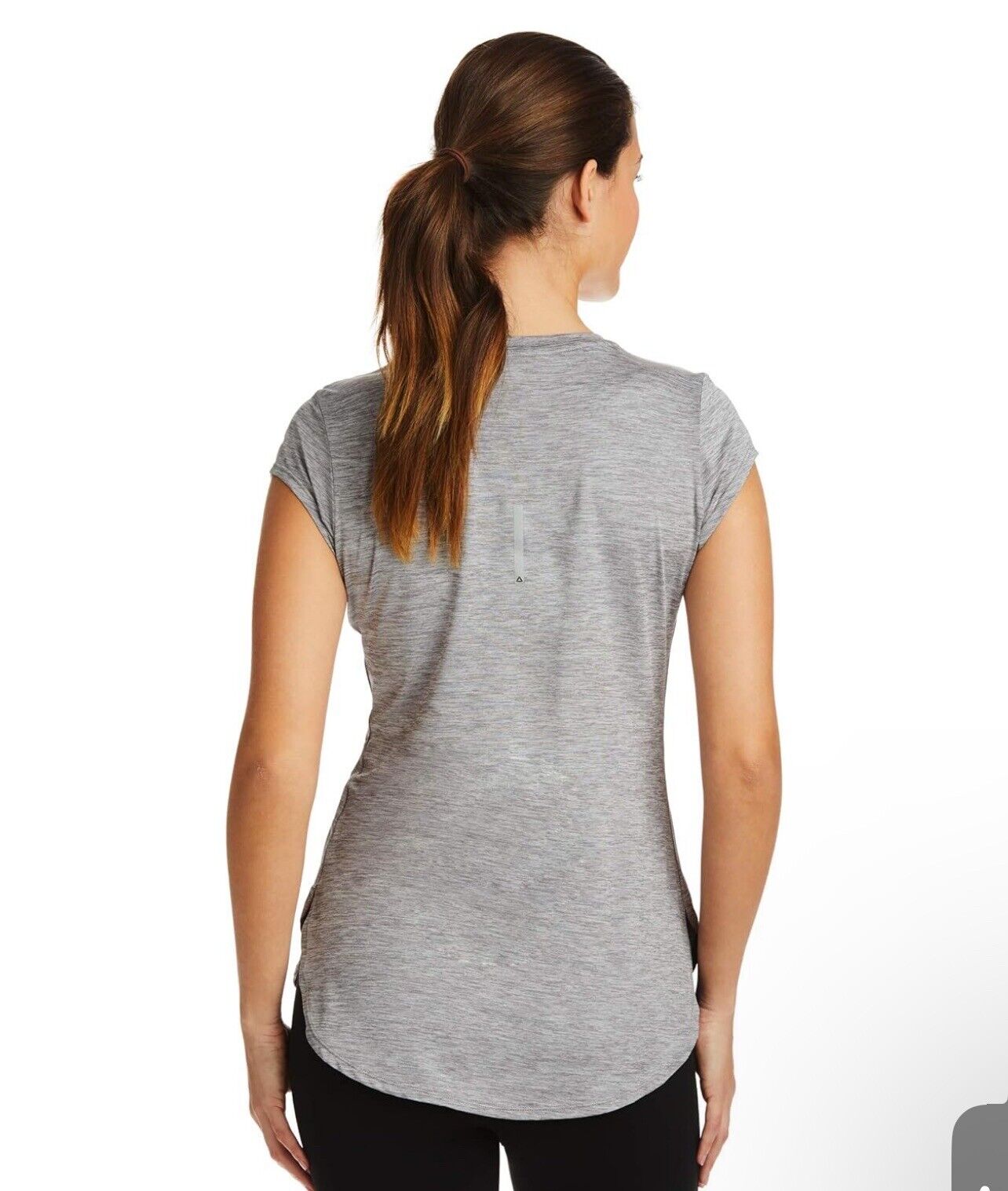 Reebok Women's Legend T-Shirt - Performance Short Sleeve Heather, Size Medium