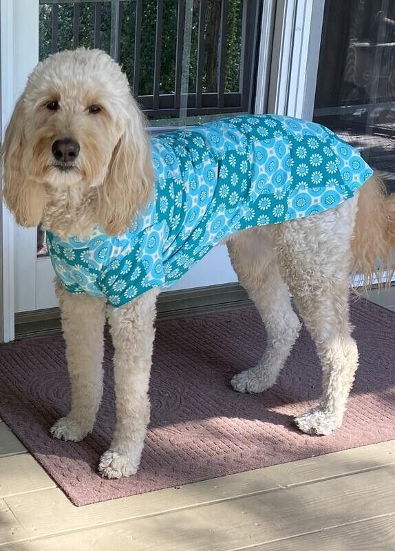 AnyBuddy Lush Jersey Pet Shirt,rainforest Tile