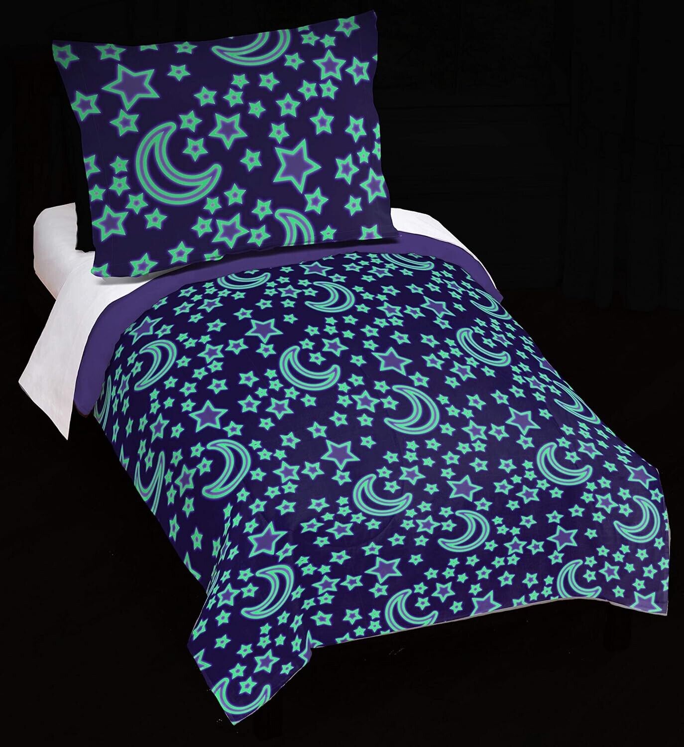 Jay Franco Trend Collector Starry NightGlow Toddler Comfort Resistant Microfiber