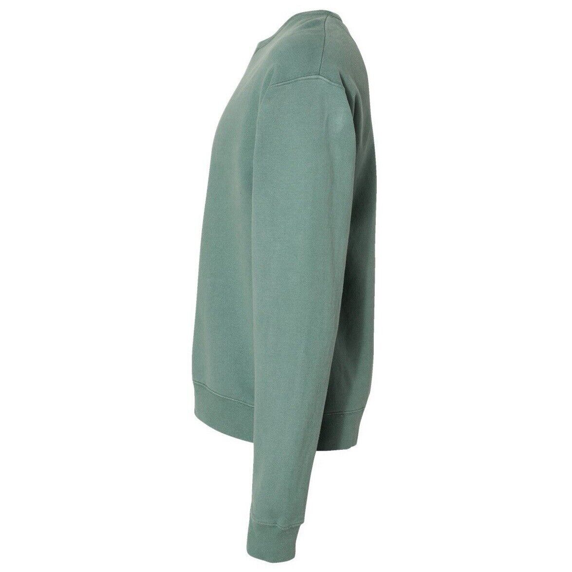 ComfortWash By Hanes Garment Dyed Unisex Crewneck Sweatshirt GDH400 Medium Green