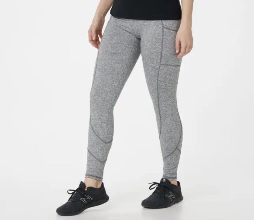 zuda Women's Z-Ultrasoft Legging with Seaming Detail (Iron, XS) A389232