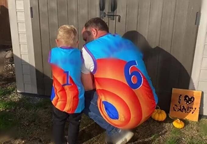 Ubeufun Space Movie Jerseys for Girl's T-Shirts Basketball SJ Kids #6 (Blue-XS)