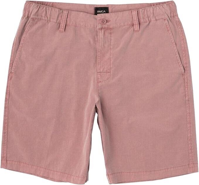 RVCA Men's All TIME Coastal Short, Dusty Rose, 30