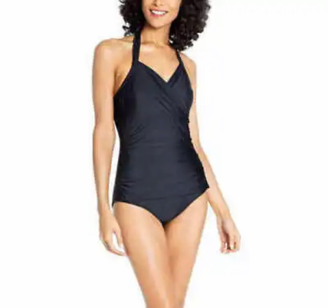 Cyn & Luca Women's 1 Piece Halter Swimsuit