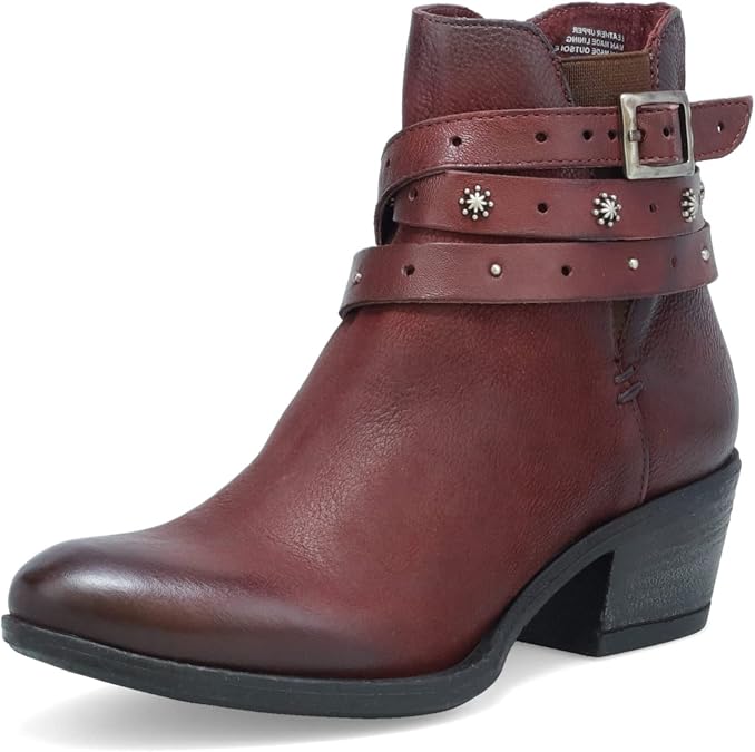 Miz Mooz Kerry Women's Buckle Boot Size 36/ Color Merlot