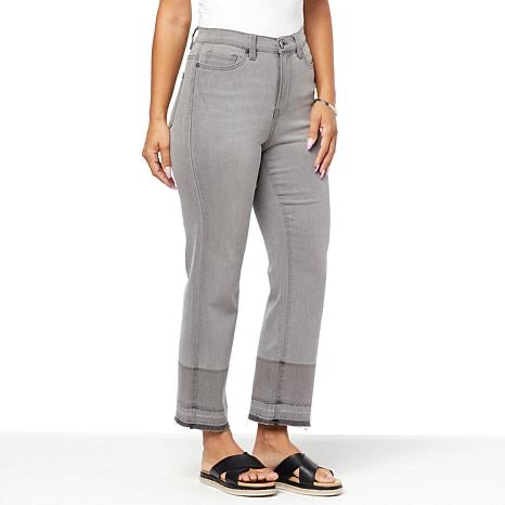 DG2 by Diane Gilman Virtual Stretch Cropped Wide-Leg Jean.