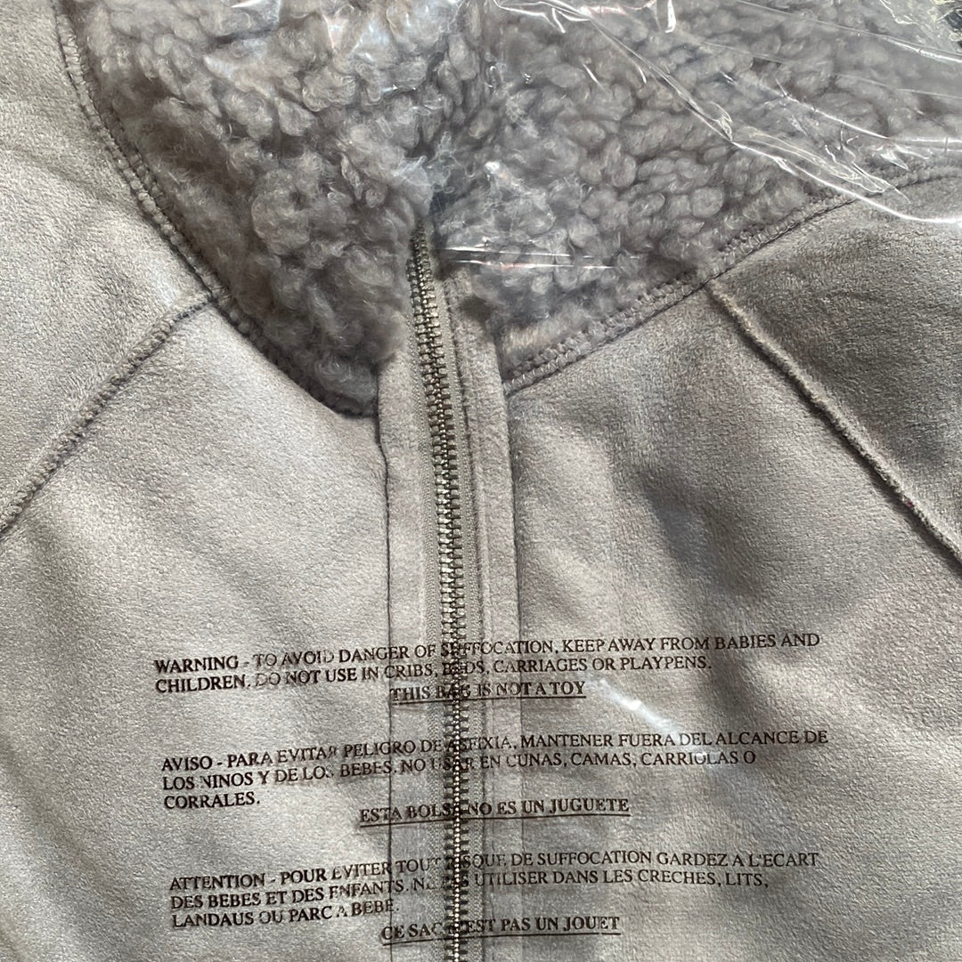 Laurier Women’s Reversible Poncho Coat- Grey