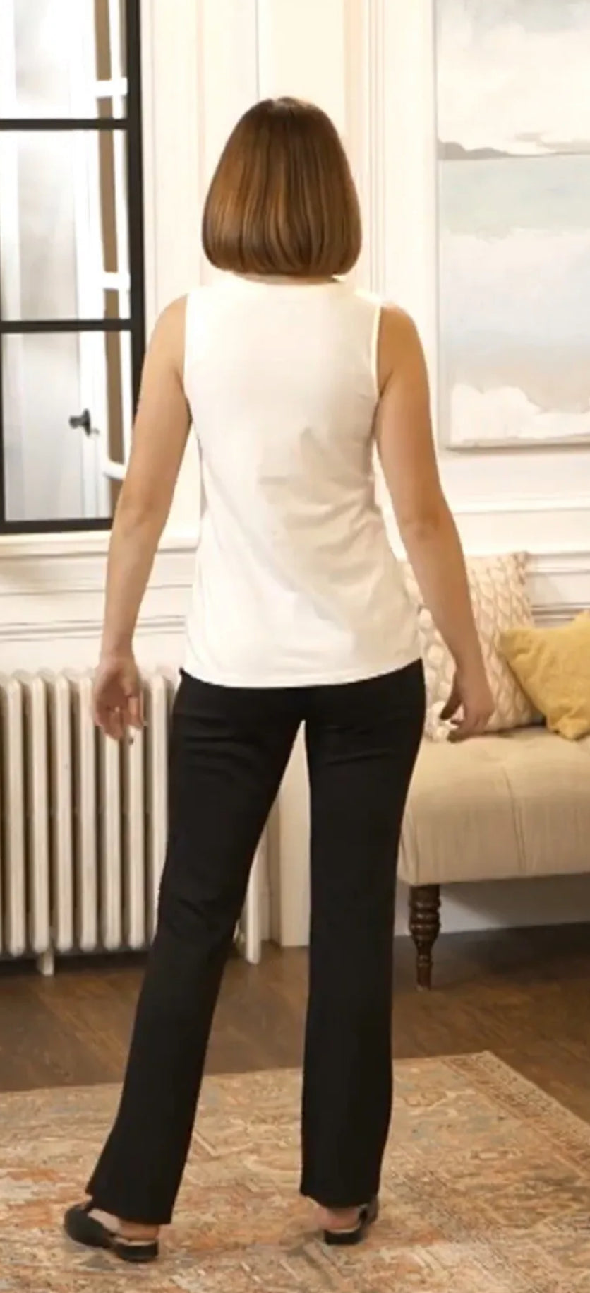 Modern Soul Nourish Knit Flare Leg Pants (5X Petite)CHOOSE Color