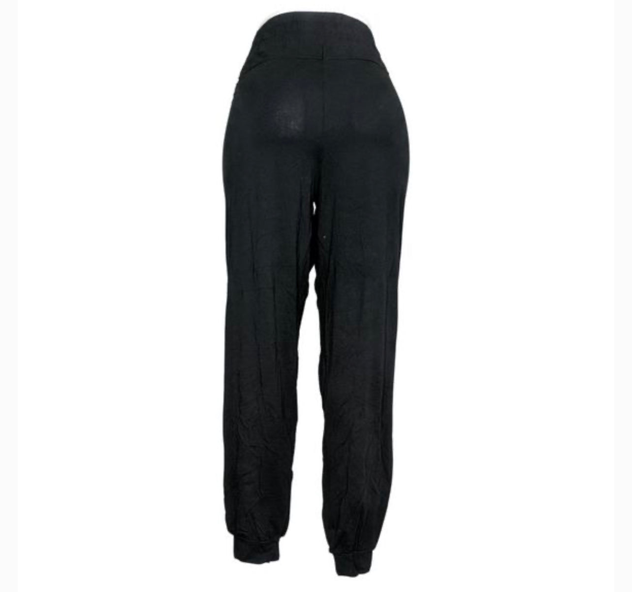 Anybody Leggings Sz Small Petite Cozy Knit Jogger Jegging Black A470628