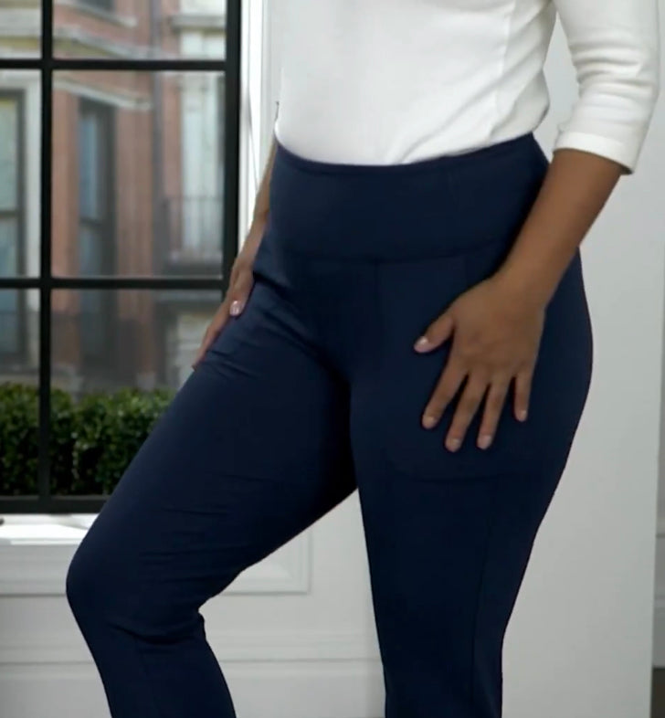 Women with Control Tall Tummy Control Nina Skinny Leg Pants w/ Pocket