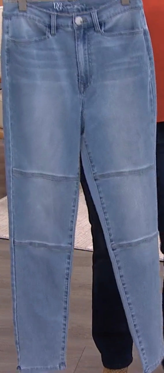 DG2 by Diane Gilman Virtual Stretch Moto-Style Skinny Jean Women’s