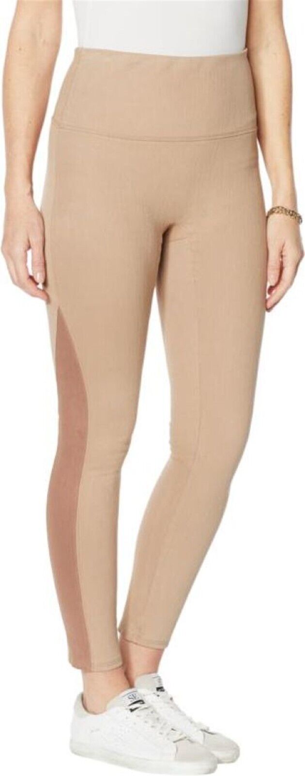 DG2 Diane Gilman Women’s Side Stripe Knit Twill Legging