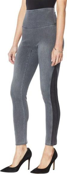 DG2 Diane Gilman Women’s Side Stripe Knit Twill Legging
