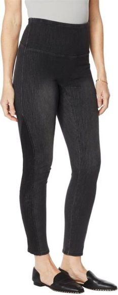 DG2 Diane Gilman Women’s Side Stripe Knit Twill Legging
