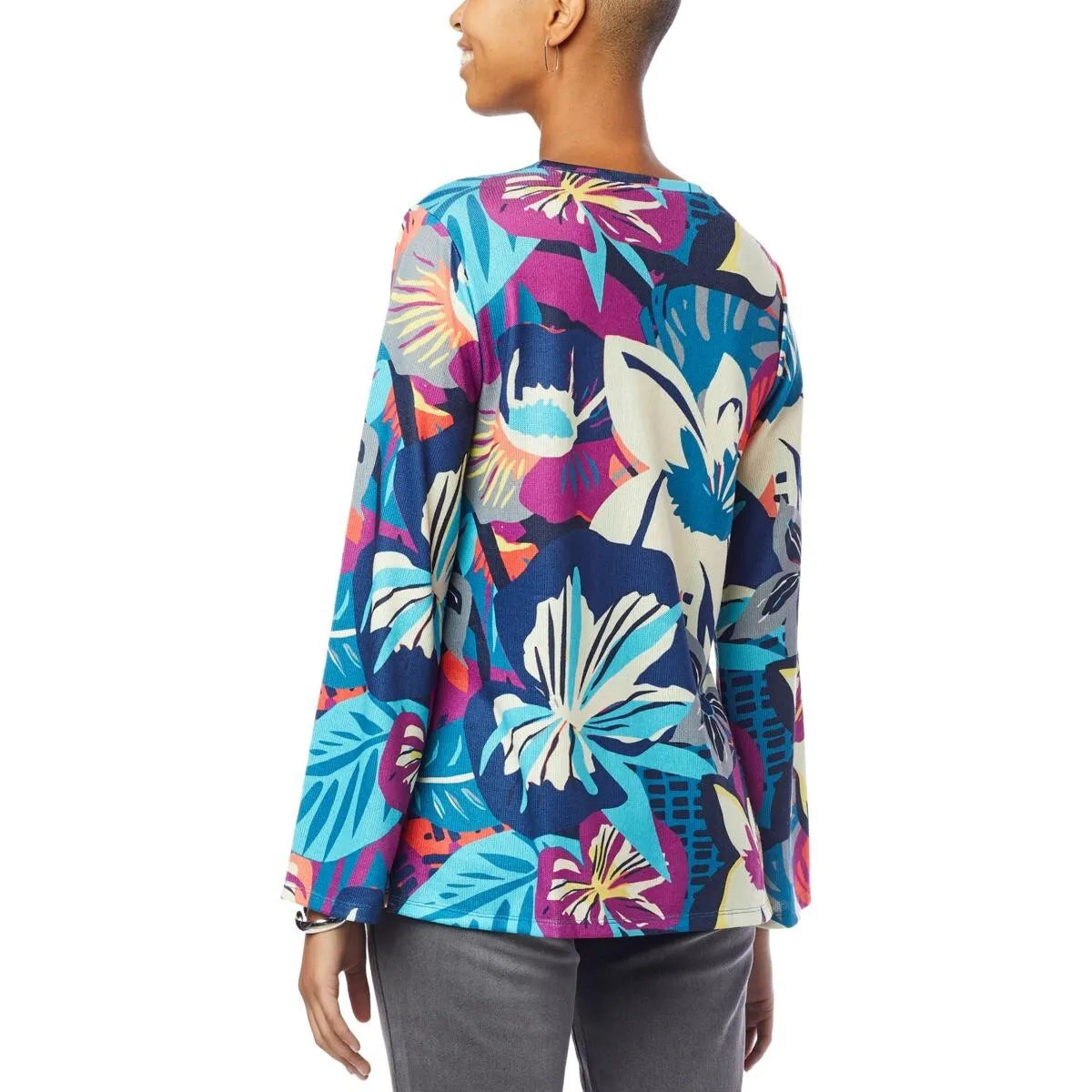 DG2 Diane Gilman Cut 'N' Sew Happy Sweater
