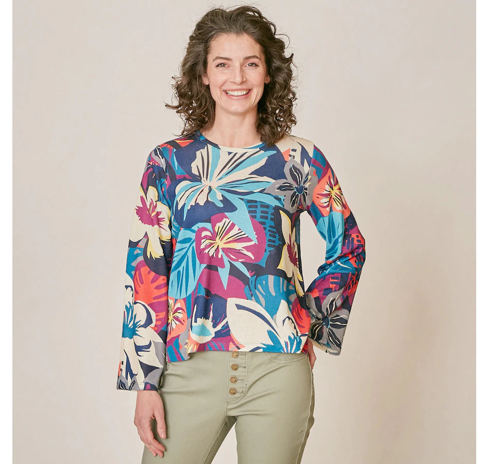 DG2 Diane Gilman Cut 'N' Sew Happy Sweater
