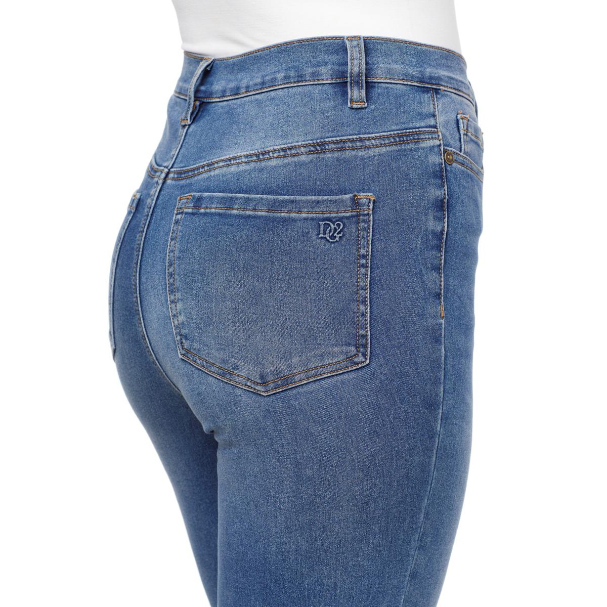 DG2 by Diane Gilman Virtual Stretch Cropped Wide-Leg Jean