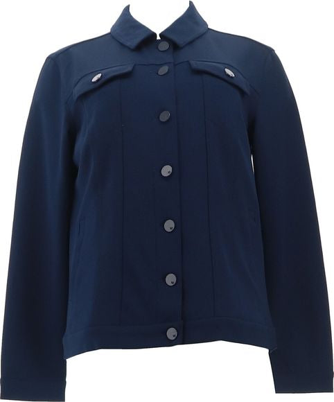 DG2 by Diane Gilman 4-Way All Day Knit Twill Jacket Women’s