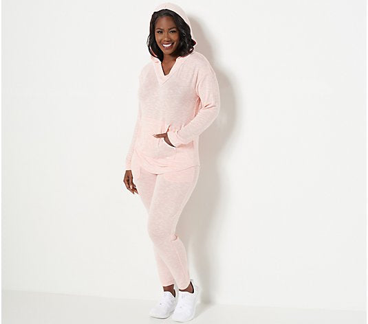 Koolaburra by UGG Petite Marled Sweater Knit Lounge Set 2