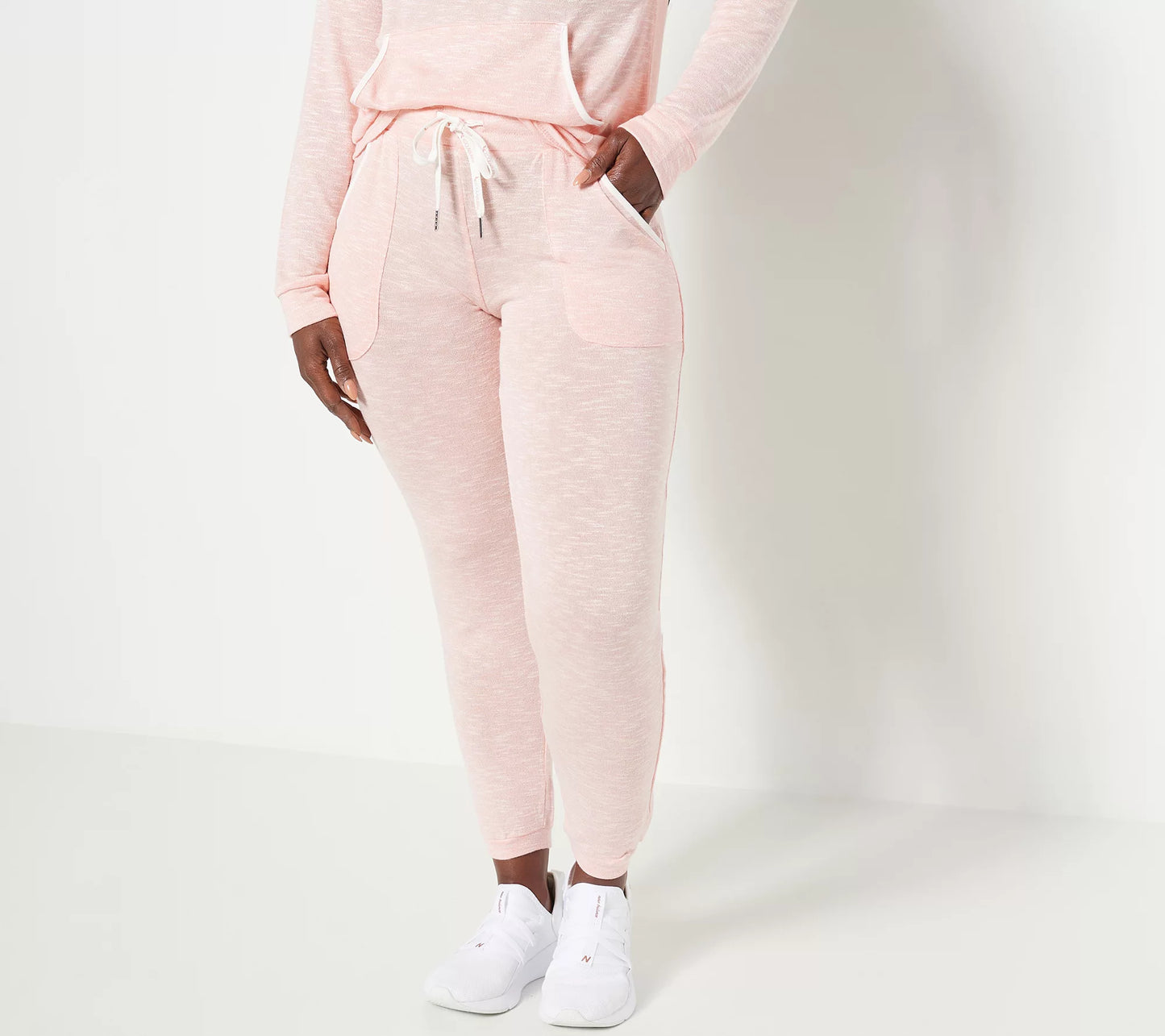 Koolaburra by UGG Petite Marled Sweater Knit Lounge Set 2