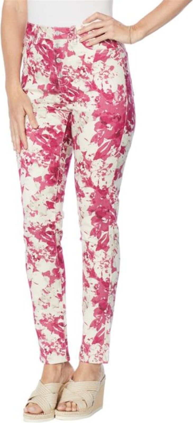 DG2 Diane Gilman Stretch Pull-On Skinny Jean Women's