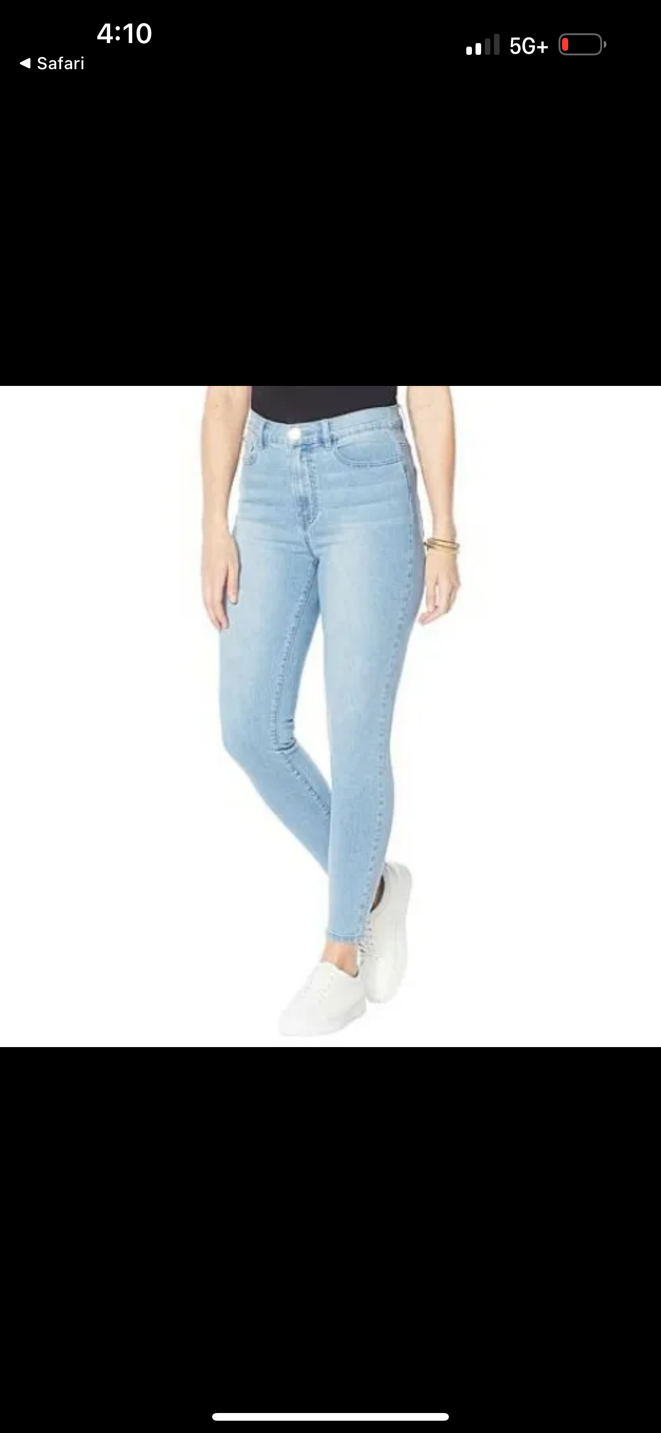 DG2 by Diane Gilman Crosshatch Ultra Skinny Jean
