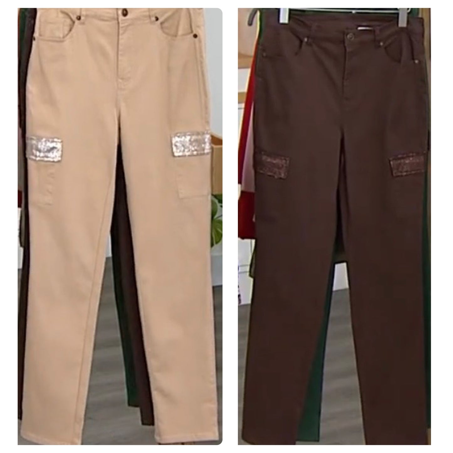 Dg2 by Diane Gilman Brushed Sateen Dream Cargo Pants