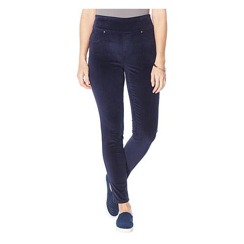 DG2 by Diane Gilman Stretch Velvet Ultra Skinny Jean 775641