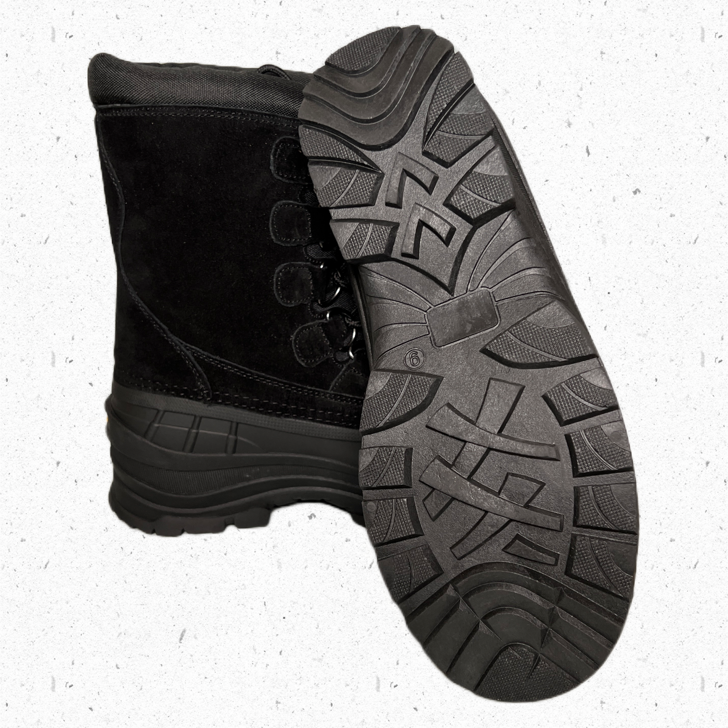 Itasca 3m Thinsulate Waterproof Winter Boots Black Leather 658101 Men’s