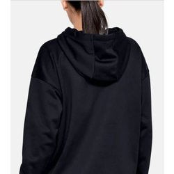 Under Armour Fleece Graphic Hoodie Women Level Black Coldgear