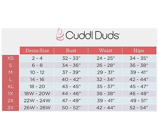Cuddl Duds Comfortwear Mock Neck Henley Pullover