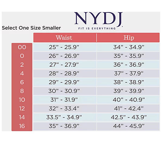 NYDJ Cool Embrace Skinny Crop with Side Slits - Size Reg 12 Rinse