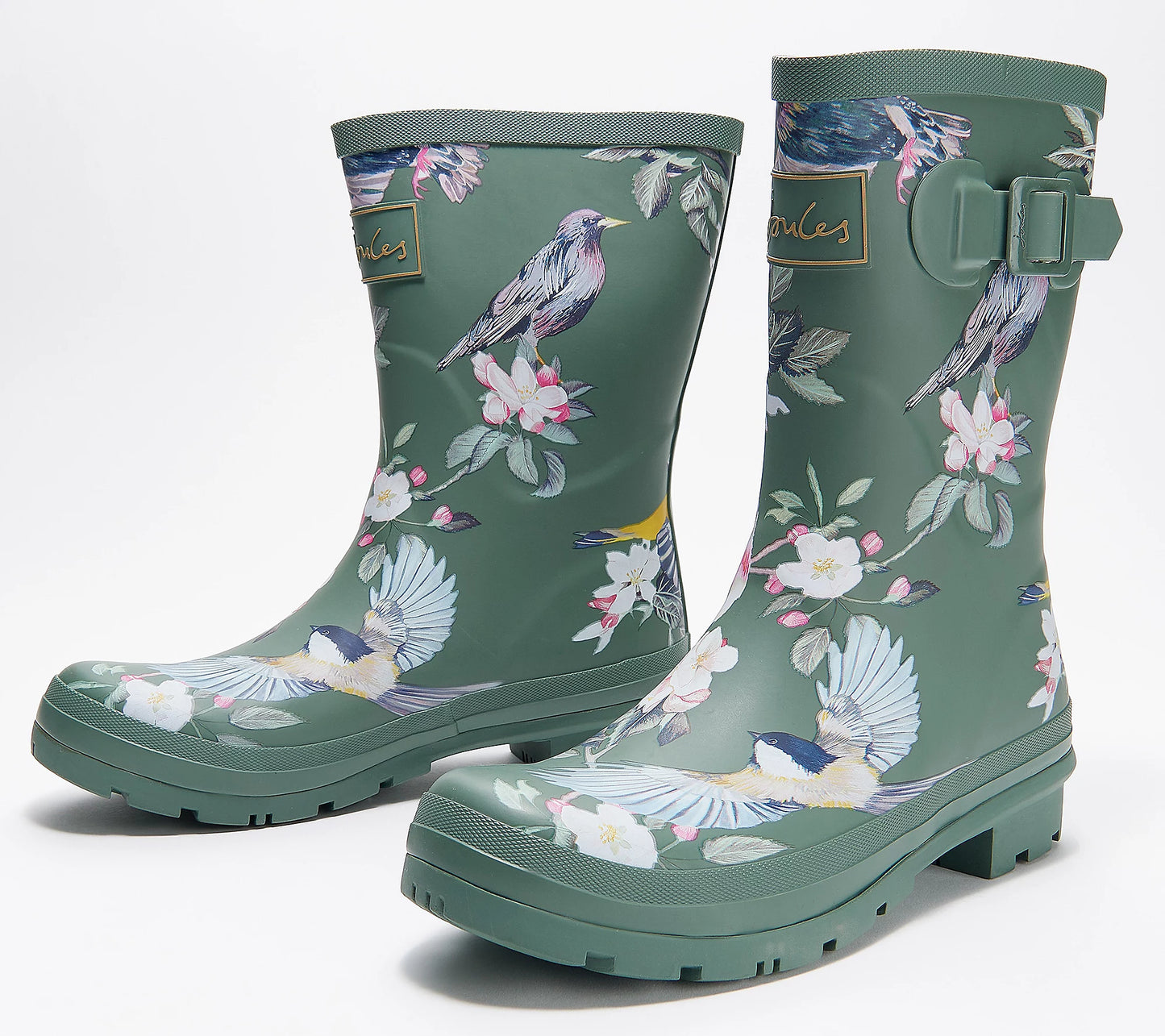 Joules Women’s Waterproof Mid Rain Boots Molly Welly Molly Welly