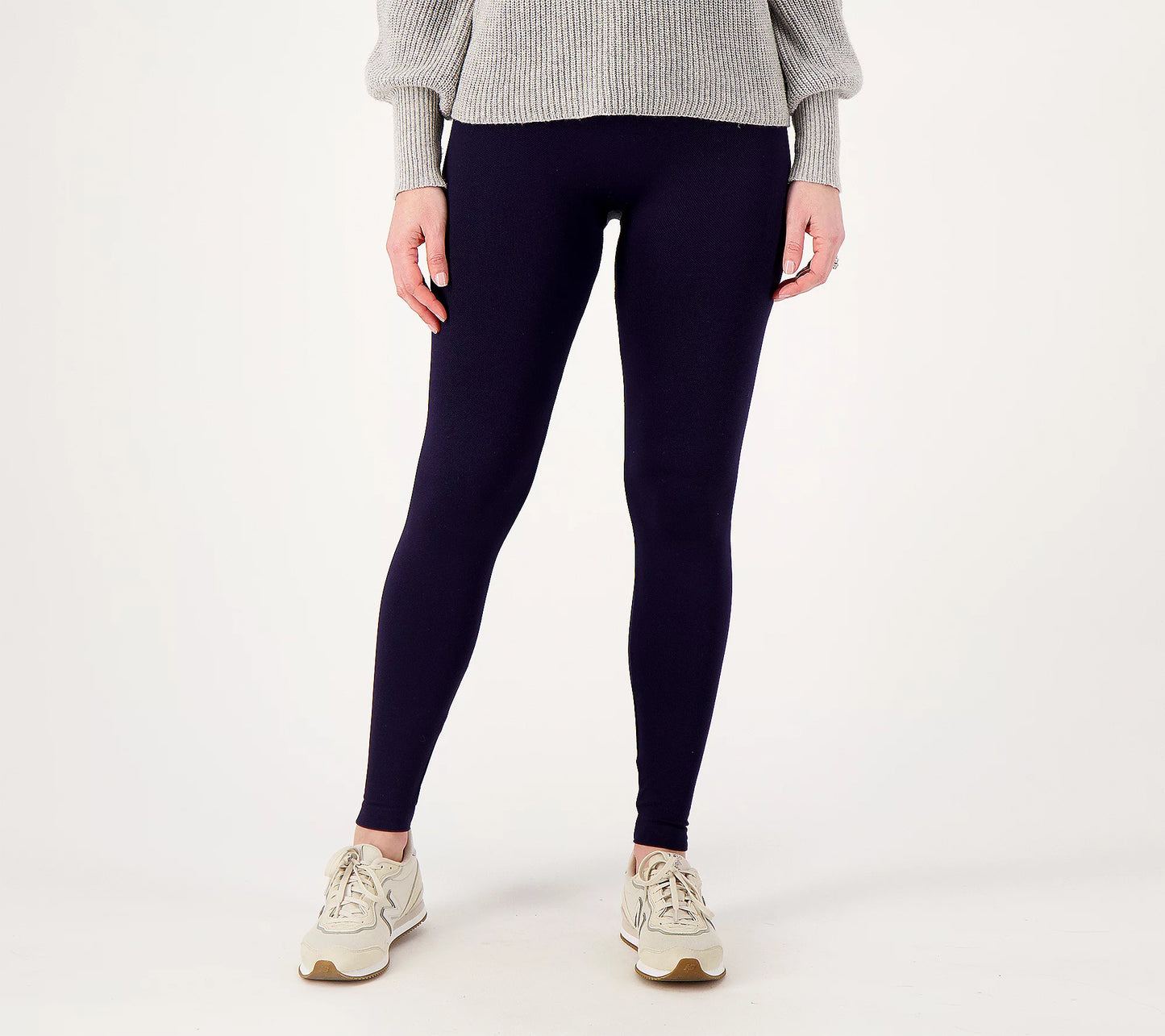 Breezies Women’s Seamless Tummy Smoothing Legging Print or Solid Size S