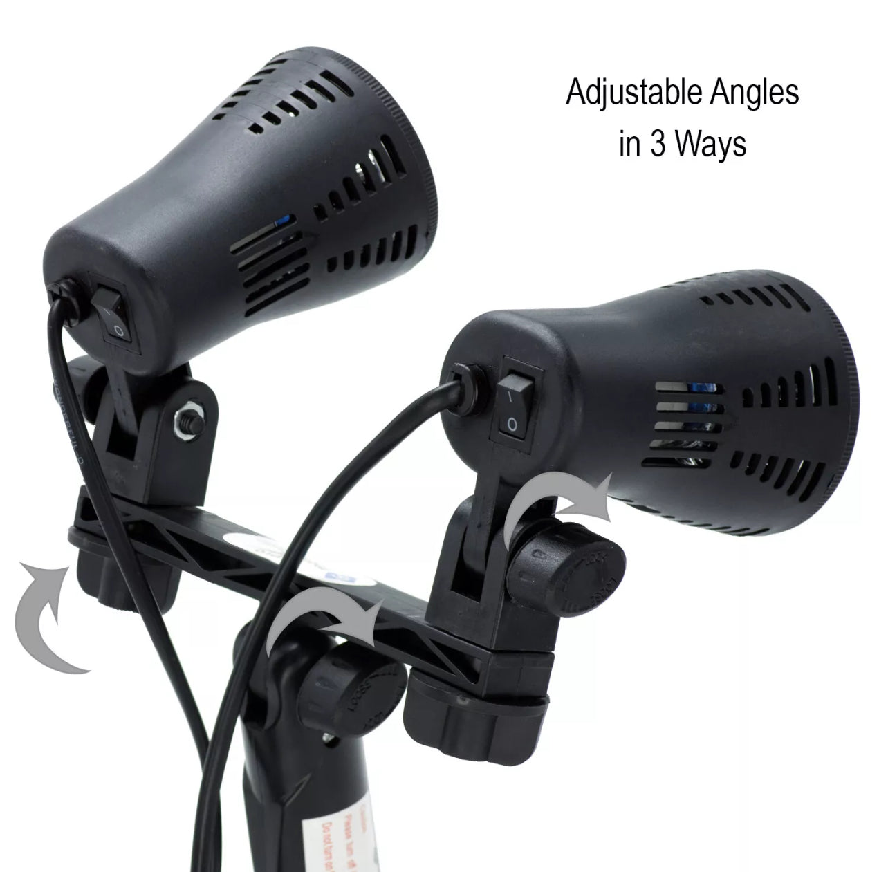 Table Top Light with Double Head Lights with Legs