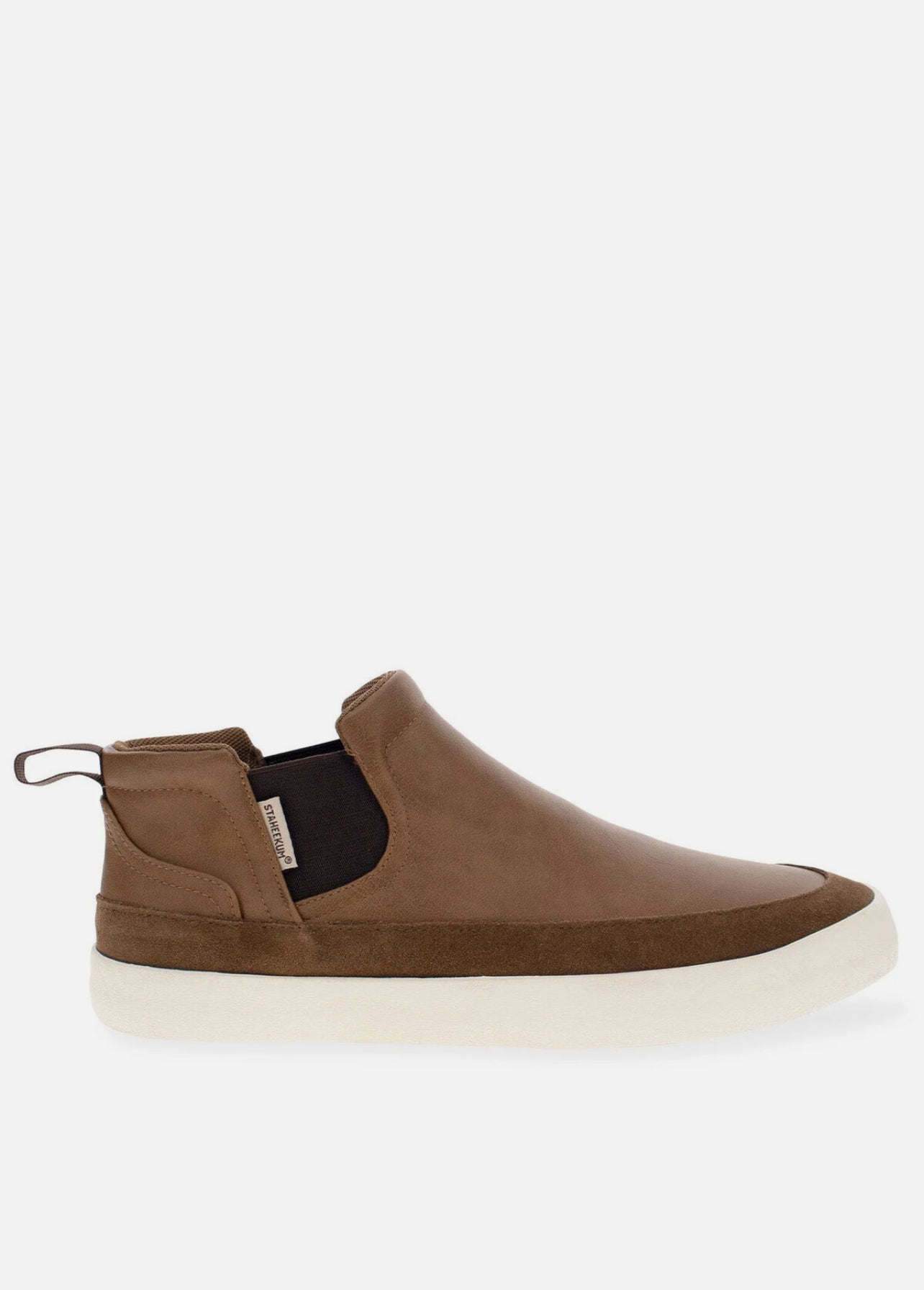 Staheekum Men's Blakley Chelsea Ankle Shoes Color Brown/Grey