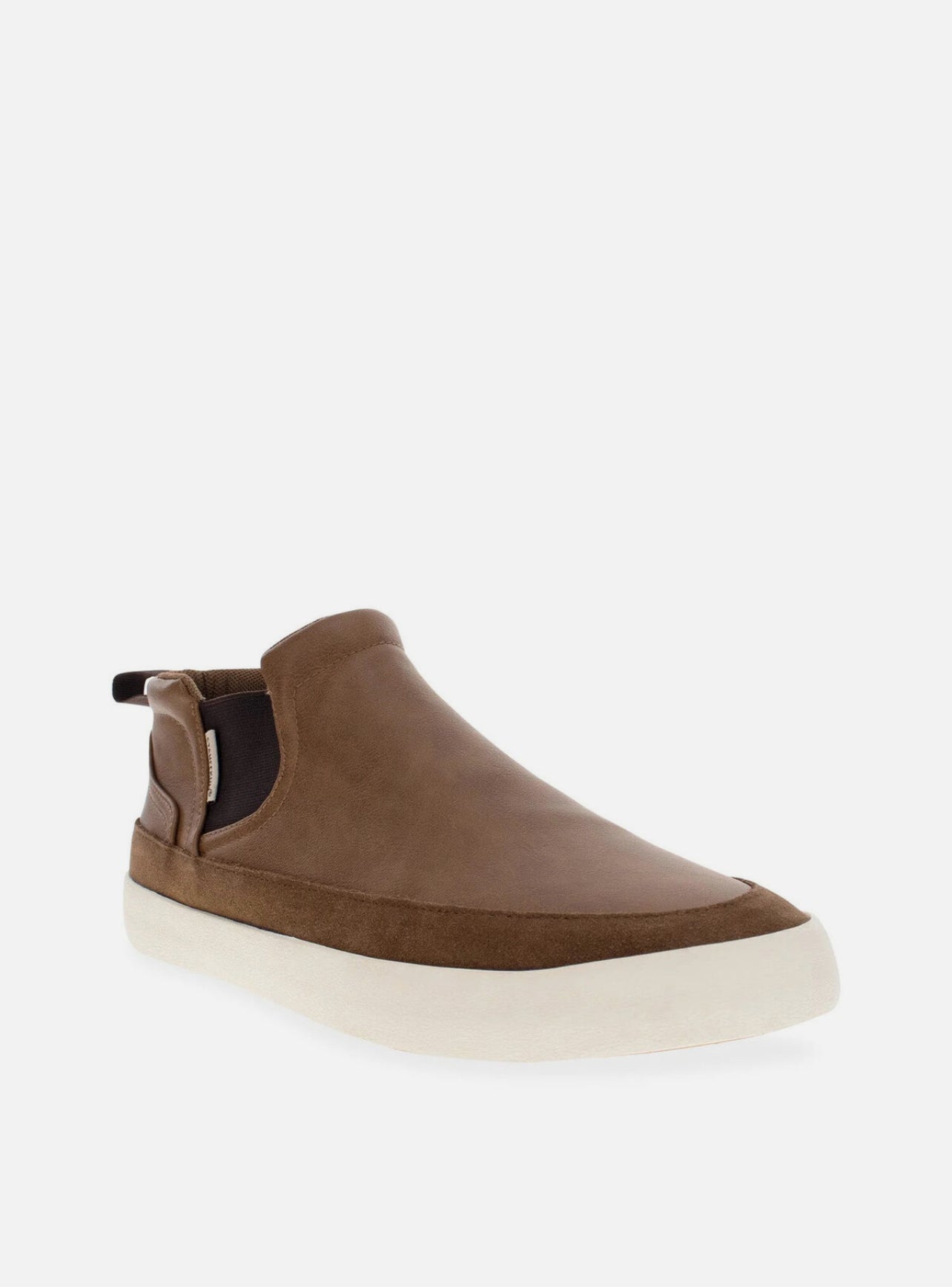 Staheekum Men's Blakley Chelsea Ankle Shoes Color Brown/Grey