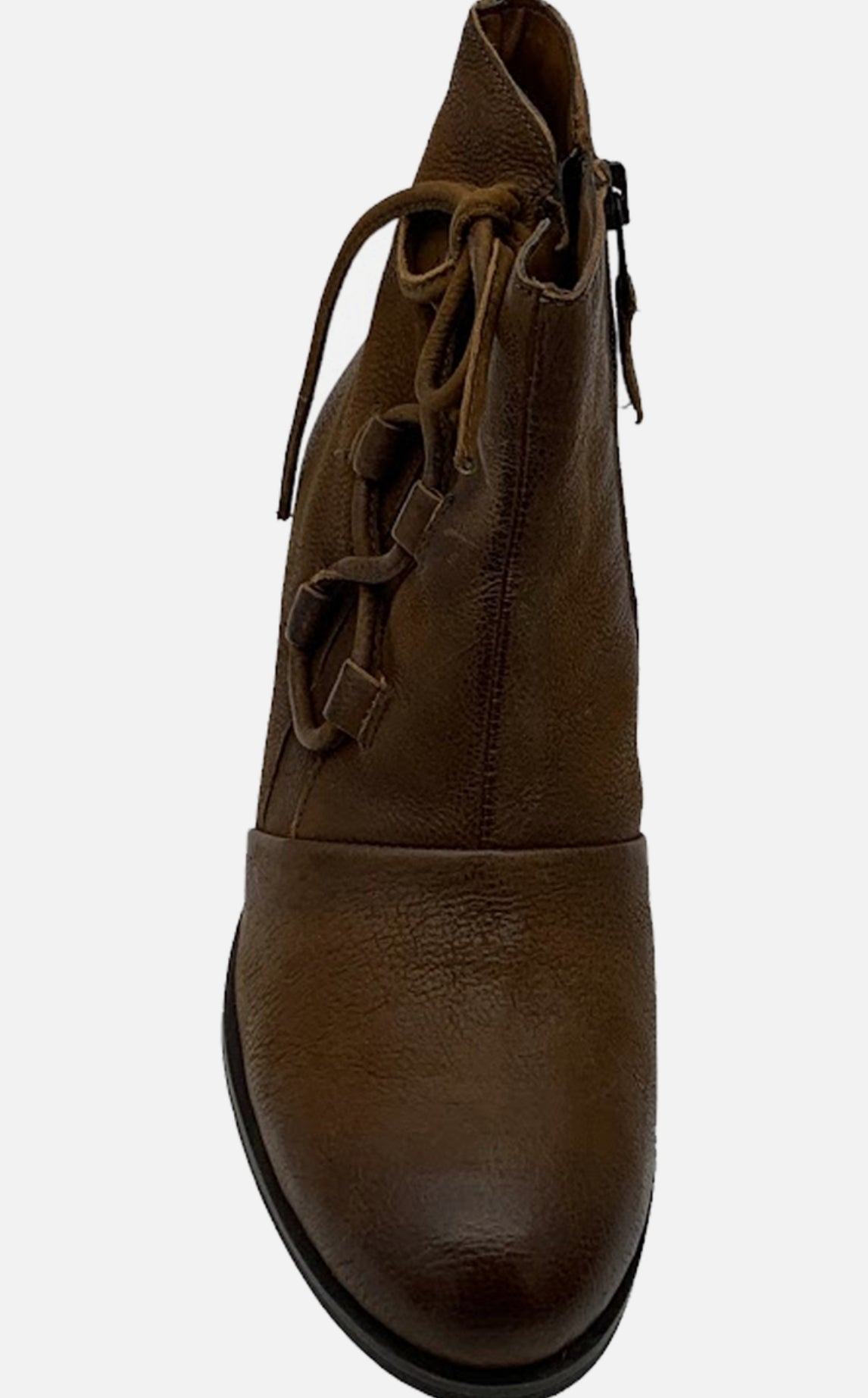 NEW Miz Mooz Leather Baxter Ankle Boot Comfort Side Lace Up