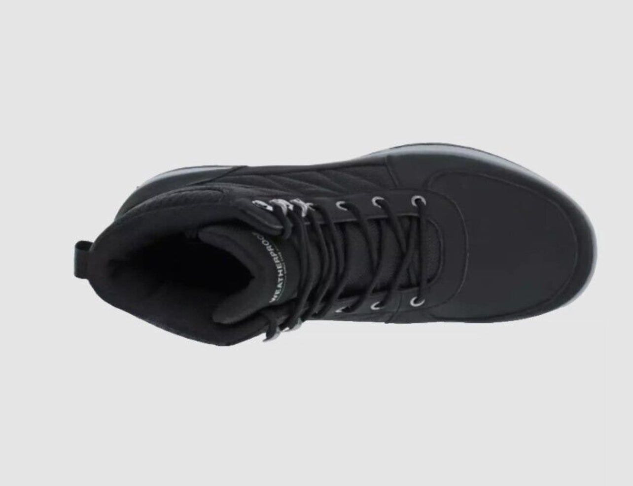 Weatherproof Men's Size 13 Stoll Cold Sneakerboot Shoes, Black, New in Box