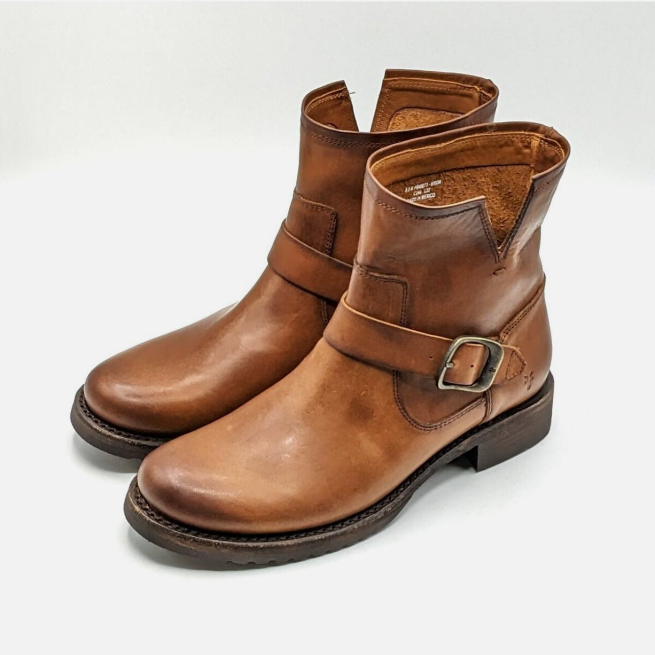 FRYE “Veronica Bootie” Women’s Size 7,5 Oiled Leather Waterproof Boot (Bronze/Brown) NEW