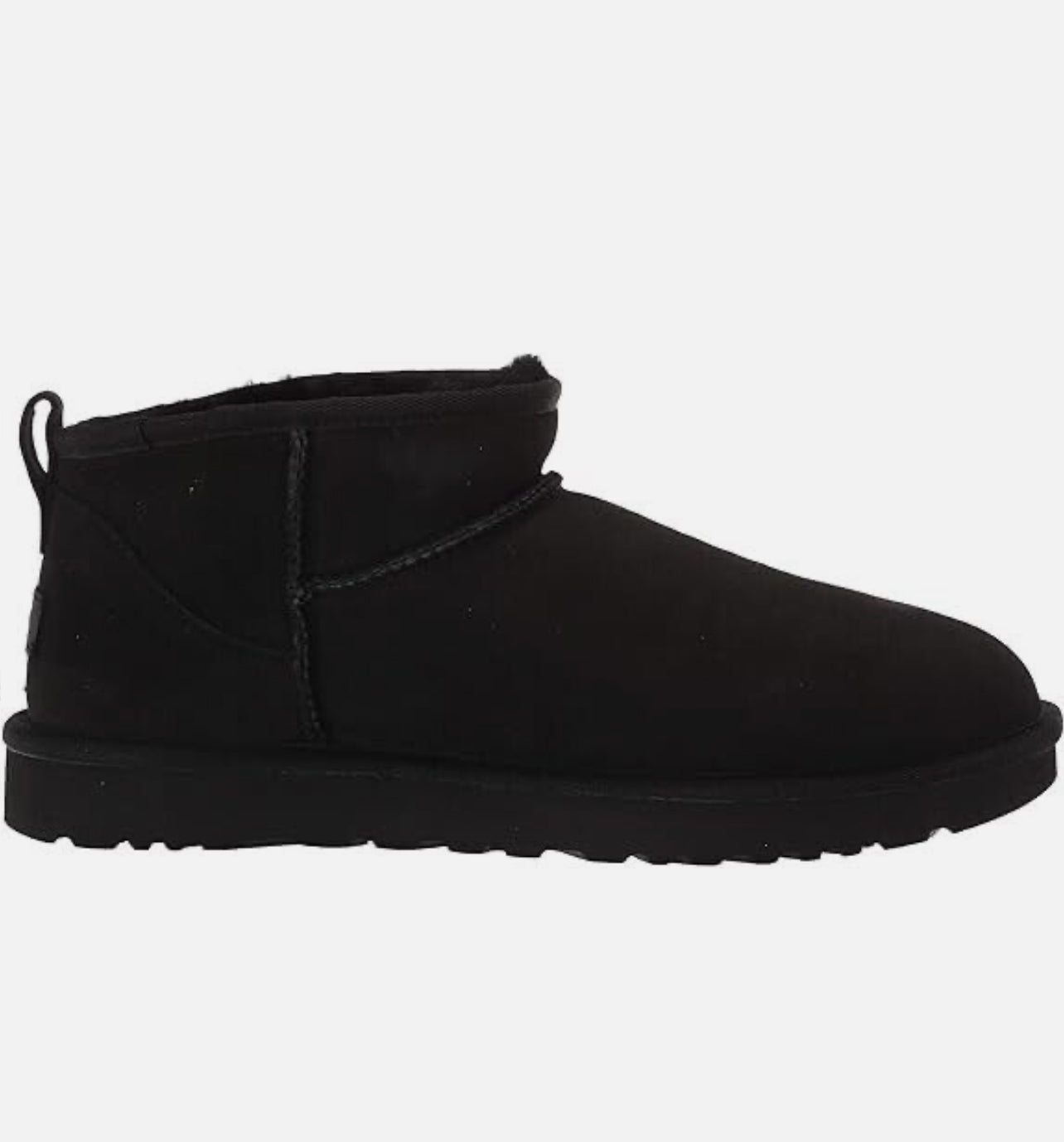 UGG Women's Classic Ultra Mini Fashion Boot, Black, Size 7