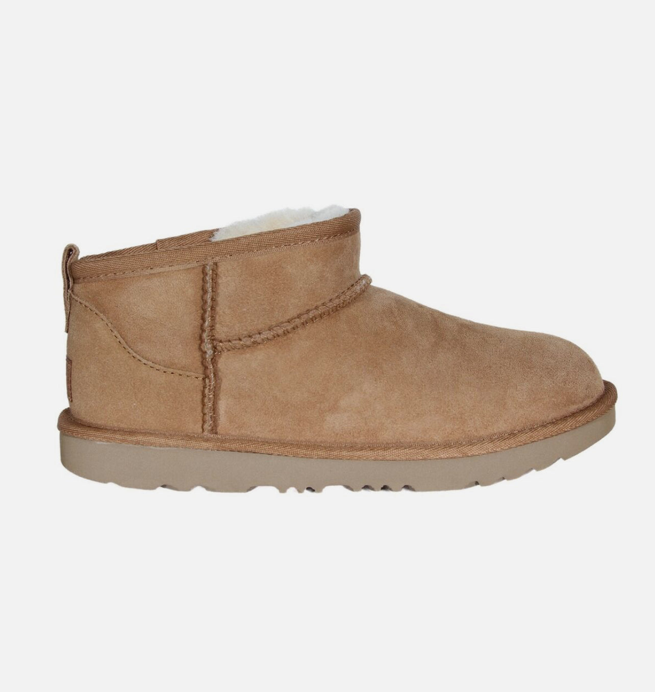 UGG Size 8 Ultra Mini Big Kids Boots in Chestnut 1130750k-CHE